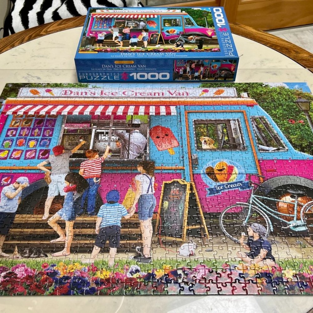 FIRM! Dan's Ice Cream Van Puzzle 1,000 PC